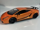 1/18 MAISTO LAMBORGHINI GALLARDO SUPERLEGGERA ORANGE ON BLACK