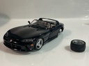 1/18 BURAGO VIPER RT/10 DODGE BLACK ON GRAY [LOOSE TIRE/DAMAGED]