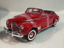 1/18 WELLY 1941 CHEVROLET SPECIAL DELUXE RED ON RED