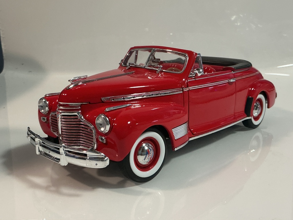 [119254.] 1/18 WELLY 1941 CHEVROLET SPECIAL DELUXE RED ON RED