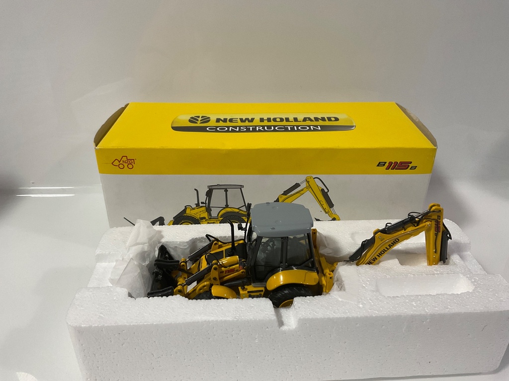 1/50 NZG NEW HOLLANDER B115B BACKHOE LOADER 