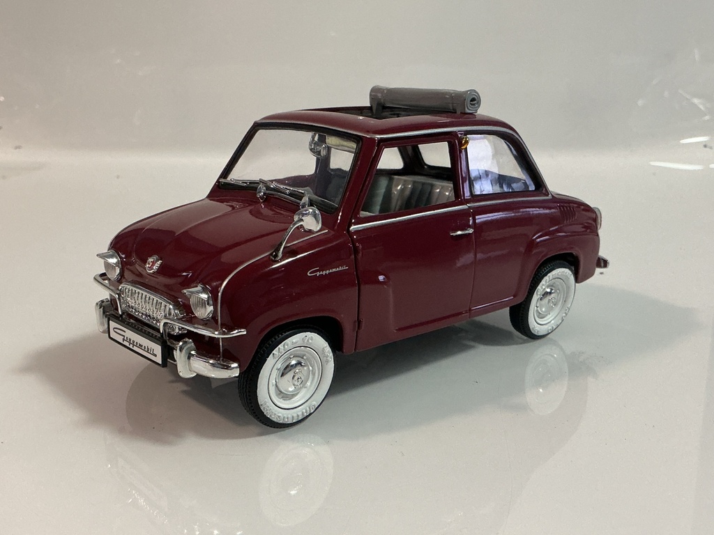 1/18 REVELL AG GOGGOMOBIL 1997 RED ON GRAY