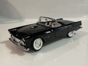 1/18 ROAD SIGNATURE 1955 FORD THUNDERBIRD BLACK ON WHITE