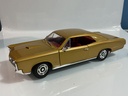 1/18 ERTL 1966 PONTIAC GTO LIGHT BROWN ON RED