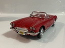 1/18 ERTL 1962 CHEVROLET CORVETTE RED ON RED 