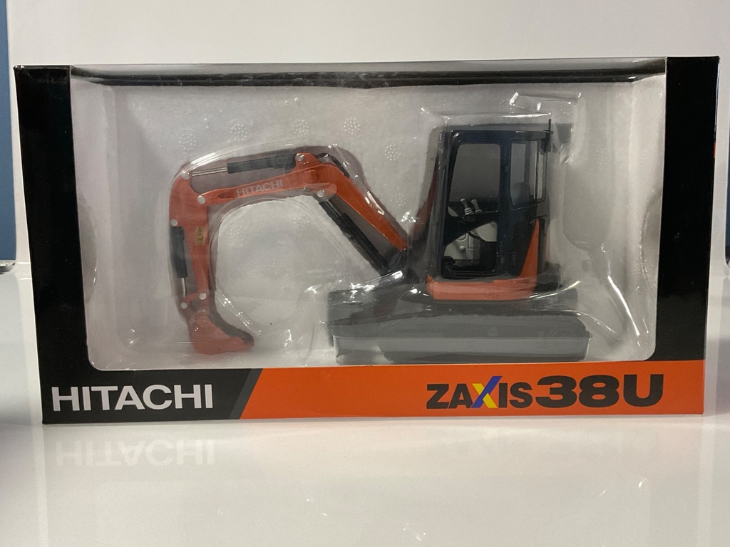 [112161.] 1/30 HITACHI ZAXIS 38U MINI EXCAVATOR 