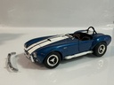 ERTL SHELBY  COBRA 427 BLUE/WHITE ON BLACK JUNKYARD PARTS CAR