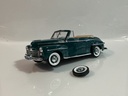 1/18 ROAD SIGNATURE 1948 FORD CONVERTIBLE GREEN ON DARK BROWN *BROKEN TIRE