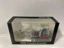 1/35 TAKEUCHI TB260 COMPACT EXCAVATOR  PLASTIC HAS CRACK 