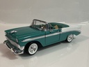 1/18 ROAD SIGNATURE 1956 CHEVROLET BEL AIR BLUE ON WHITE