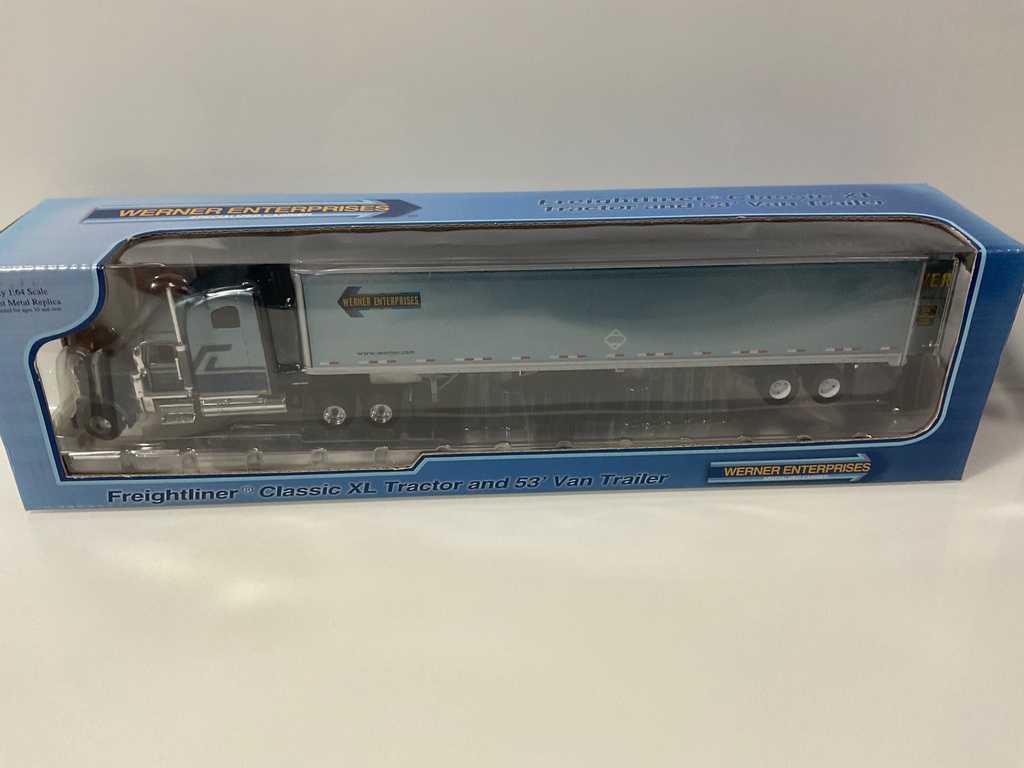 1/64 FIRST GEAR FREIGHTLINER CLASSIC XL WERNER ENTERPRISES 60-0123