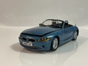 1/18 RICKO BMW Z4 BLUE ON BLACK JUNKYARD CAR