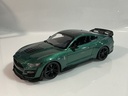 1/18 MAISTO 2020 MUSTANG SHELBY GT500 GREEN ON BLACK