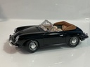 1/18 BURAGO PORSCHE 356 B 1961 BLACK ON TAN