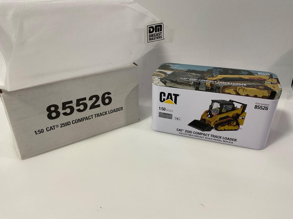 [118981.] 1/50 DIE CAST MASTERS CAT 259D COMPACT TRACK LOADER 85526