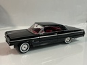 1/18 ERTL 1964 CHEVROLET IMPALA BLACK ON RED