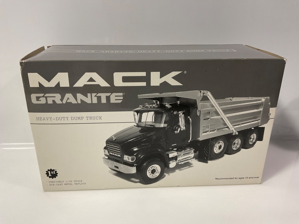 [118989.] 1/34 FIRST GEAR HEAVY DUTY DUMP MACK GRANITE LYMAN-RICHEY  19-3106