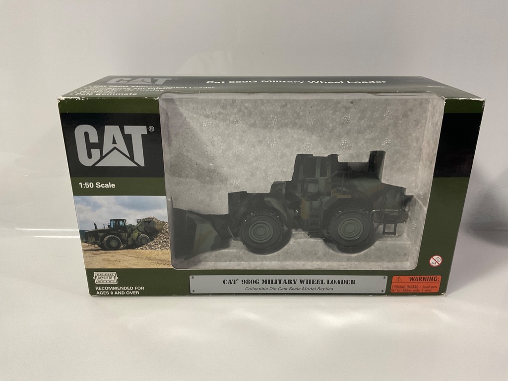 1/50 NORSCOT CAT 980G MILITARY WHEEL LOADER