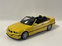 1/18 UT MODELS BMW M3 SERIES CABRIOLET  YELLOW ON BLACK