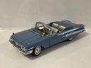 1/18 1960 CHEVROLET  IMPALA MOTOR MAX BLUE ON SILVER