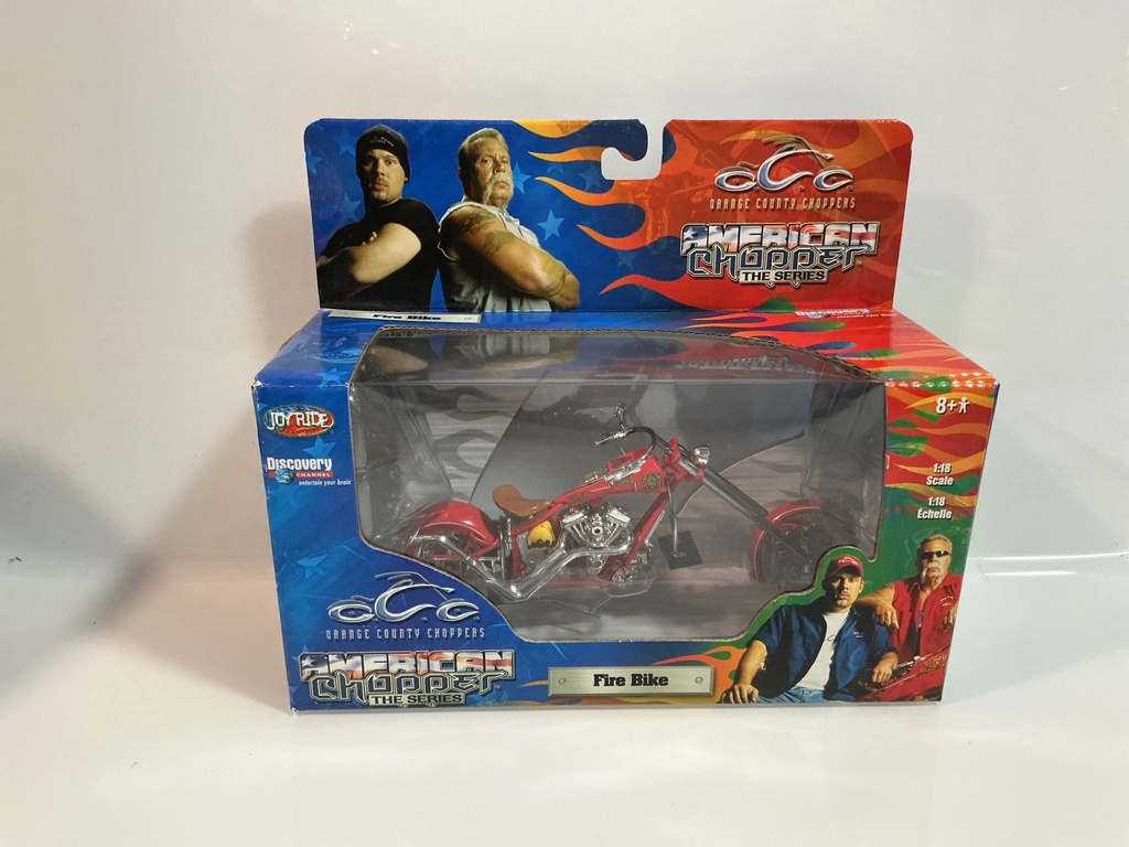 1/18 JOYRIDE AMERICAN CHOPPER THE SERIES FIRE BIKE