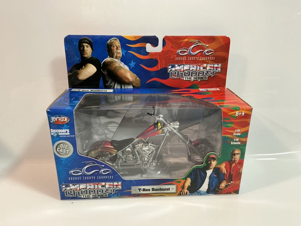 1/18 JOYRIDE AMERICAN CHOPPER THE SERIES T-REX SUNBURST