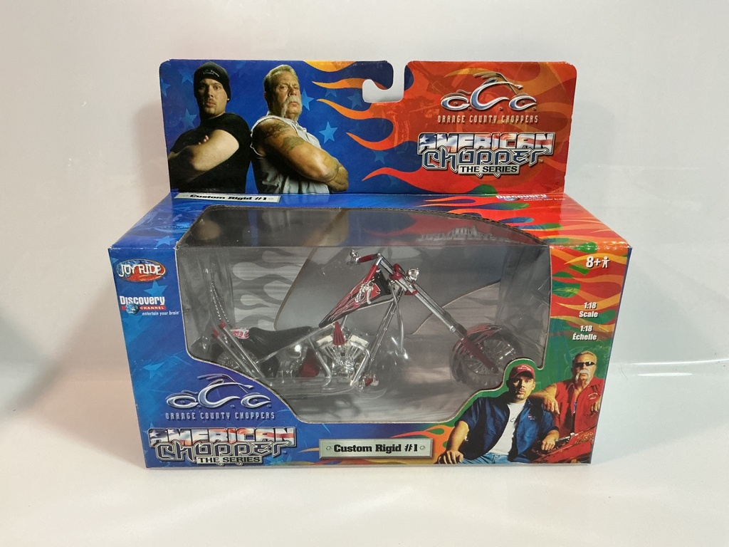 [115492.] 1/18 JOYRIDE AMERICAN CHOPPER THE SERIES CUSTOM RIGID #1