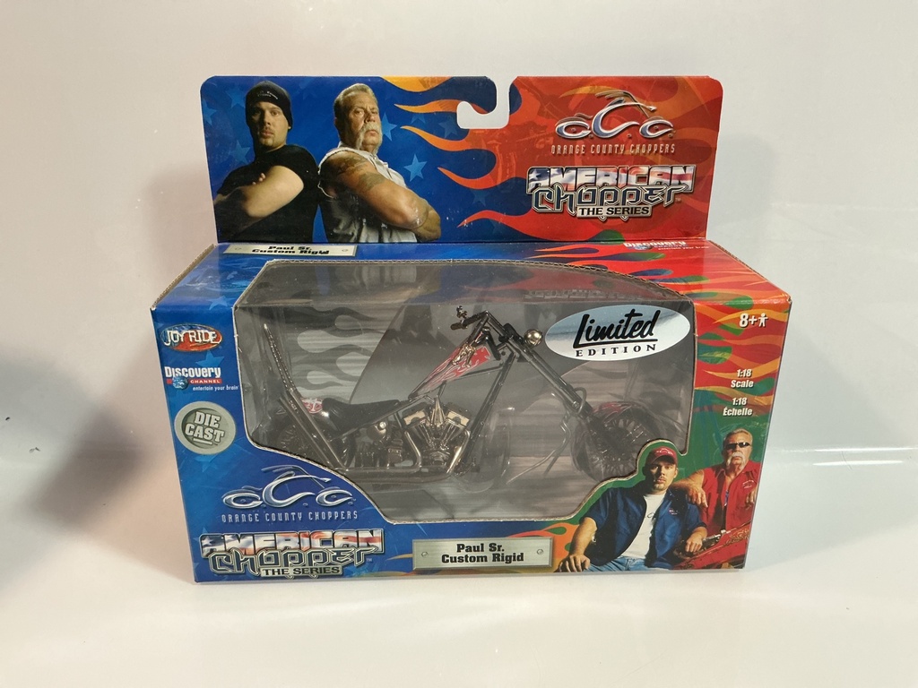 [115493.] 1/18 JOYRIDE AMERICAN CHOPPER THE SERIES LIMITED EDITION PAUL SR. CUSTOM RIGID