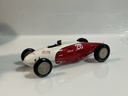 1/18 PRECISION MINIATURES 1952 SO CAL SPEED SHOP BELLY TANK LAKESTER RED / WHITE ON BLACK