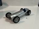 1/18 CMC MERCEDES BENZ W154 1938 SILVER ON BLUE [BROKEN MIRROR]