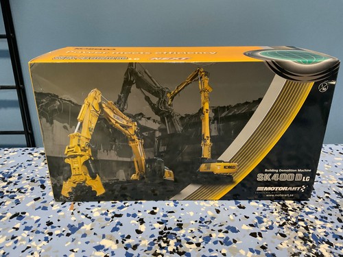 [115507.] 1/50 MOTORART KOBELCO SK400D LC DEMOLITION MACHINE
