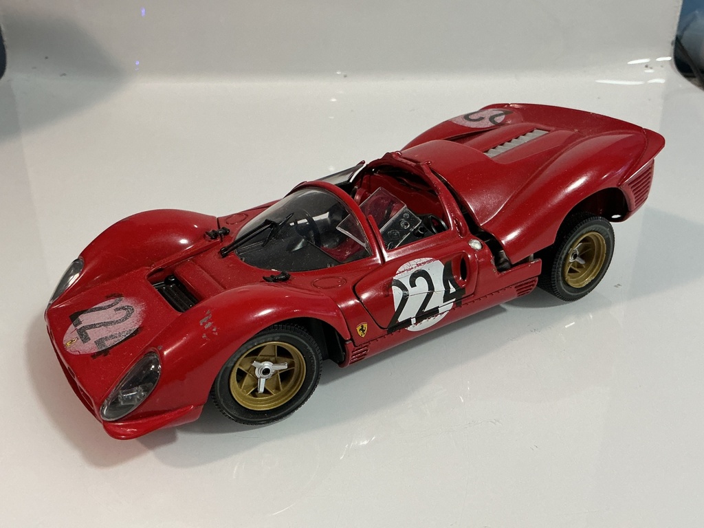 [119751.] 1/18 JOUEF EVOLUTION 1967 FERRARI 330 F4 # 224 [JUNKYARD]