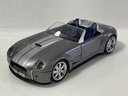 1/18 HOT WHEELS FORD SHELBY COBRA CONCEPT SILVER ON BLUE/BLACK