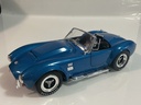1/18 SHELBY COLLECTIBLES SHELBY COBRA 427 S/C BLUE ON BLACK 