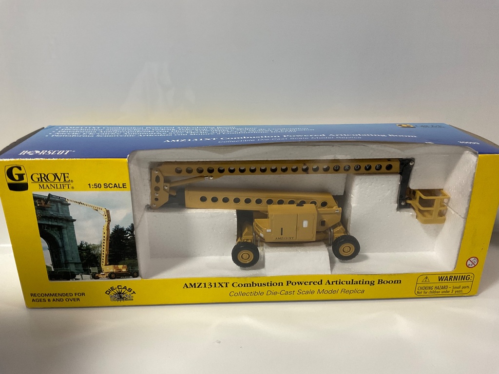 1/50 NORSCOT AMZ131XT COMBUSTION POWERED ARTICULATING BOOM 