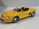 1/18 MAISTO MUSTANG MACH III YELLOW ON BLACK