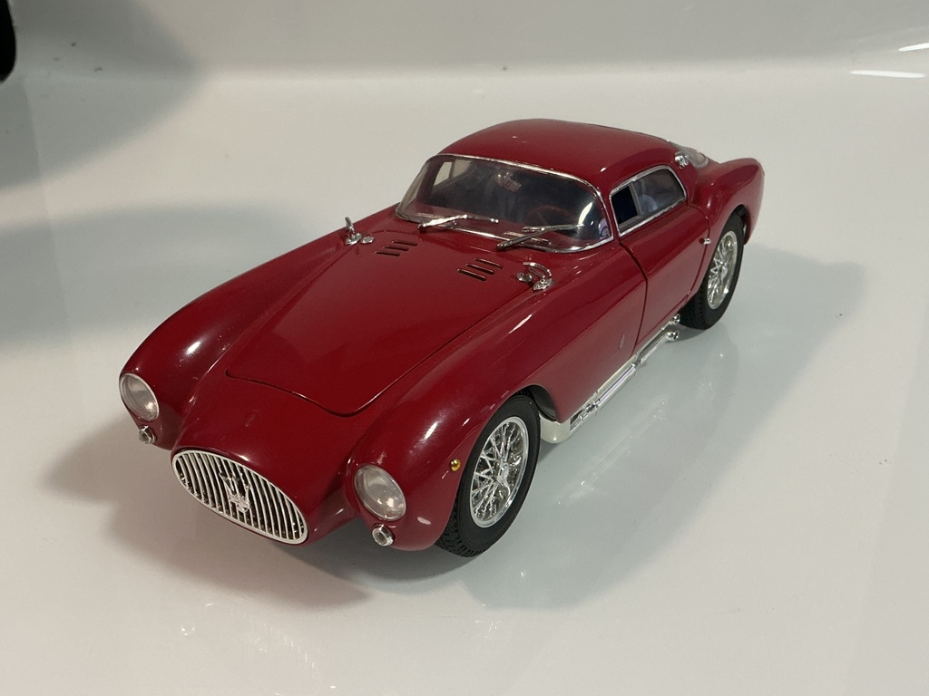 1/18 RICKO MASERATI A6 GCS BERLINETTA 1954 RED ON RED