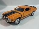 1/18 ERTL 1970 MUSTANG ORANGE ON BLACK